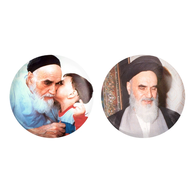 مگنت خندالو طرح امام خمینی(ره) کد 25562557 مجموعه 2 عددی