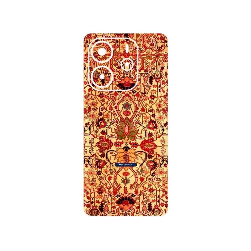 برچسب پوششی ماهوت مدل Persian_Carpet_Yellow مناسب برای گوشی موبایل شیائومی Redmi Note 14 4G