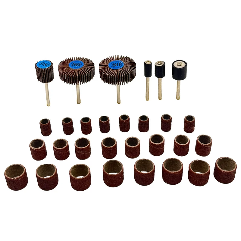 سنباده حلقوی و چتری مینیاتوری بلید کات مدل jt-30 مجموعه 30 عددی