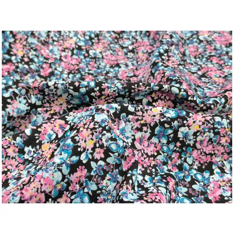 پارچه لباس مدل گل گلی کد A2