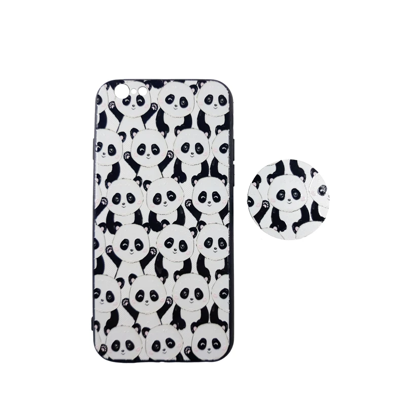 کاور مدل aw12 برای گوشی موبایل آیفون iPhone 8 به همراه پاپ سوکت