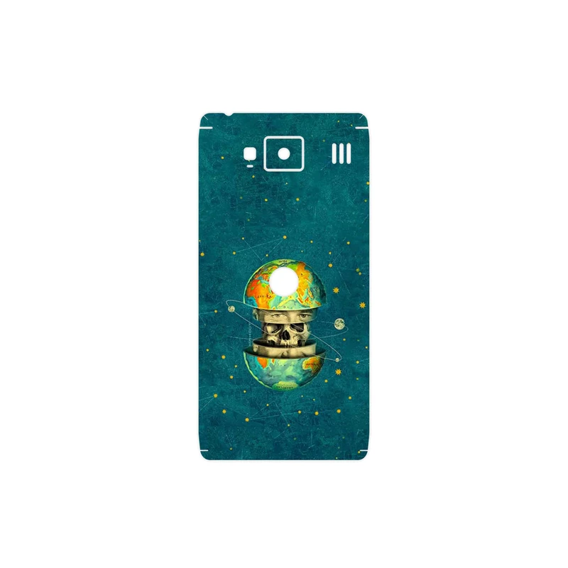 برچسب پوششی ماهوت مدل Collage of Earth Face مناسب برای گوشی موبایل موتورولا Droid Razr HD