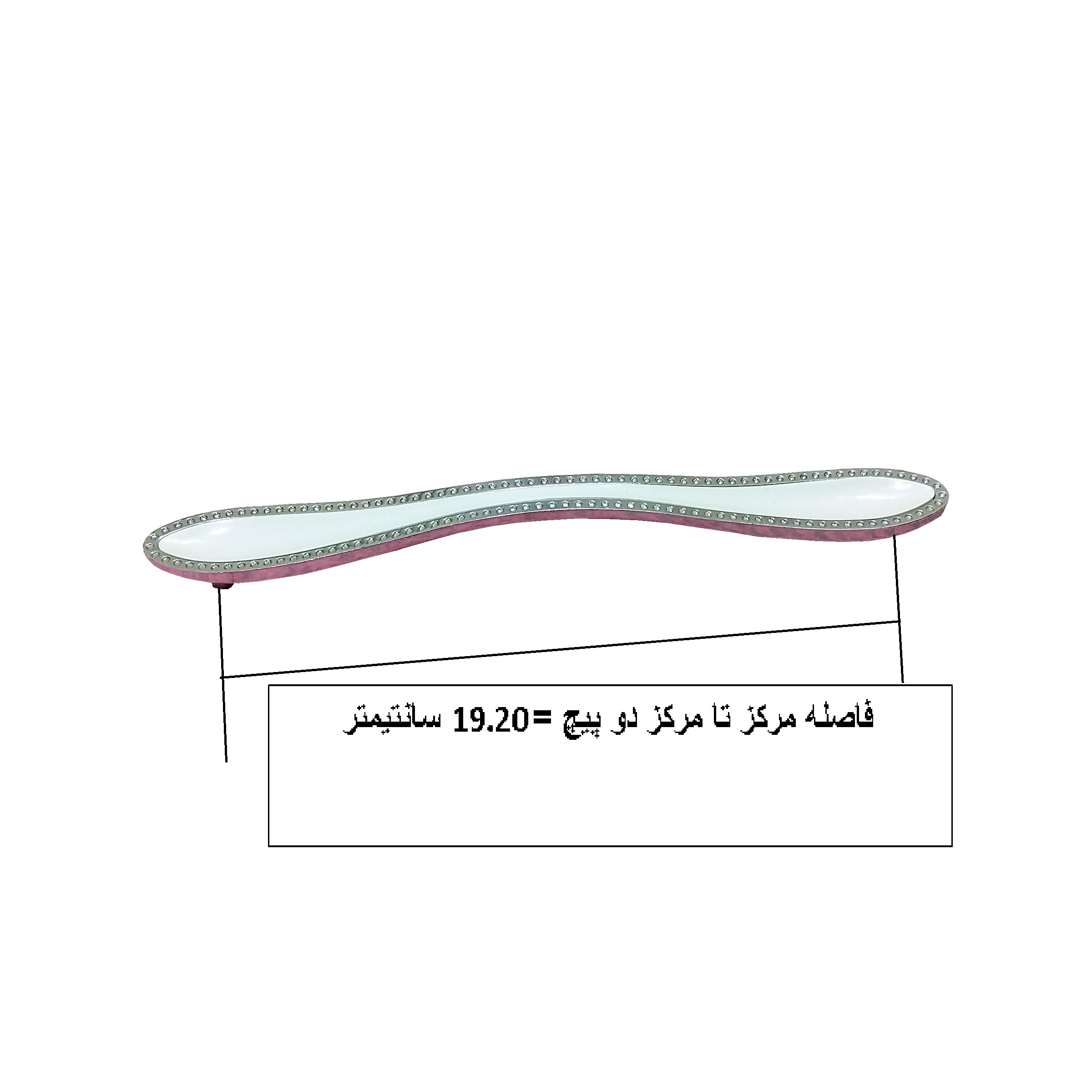 دستگیره کابینت و کمد مدل BF192 بسته 3 عددی دستگیره کابینت و کمد مدل BF192 بسته 3 عددی