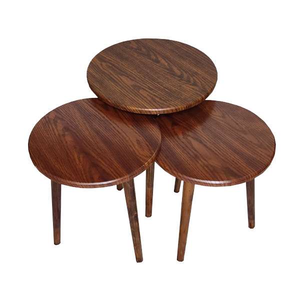 میز عسلی مدل ترنج کد 555 مجموعه 3 عددی میز عسلی مدل ترنج کد 555 مجموعه 3 عددی