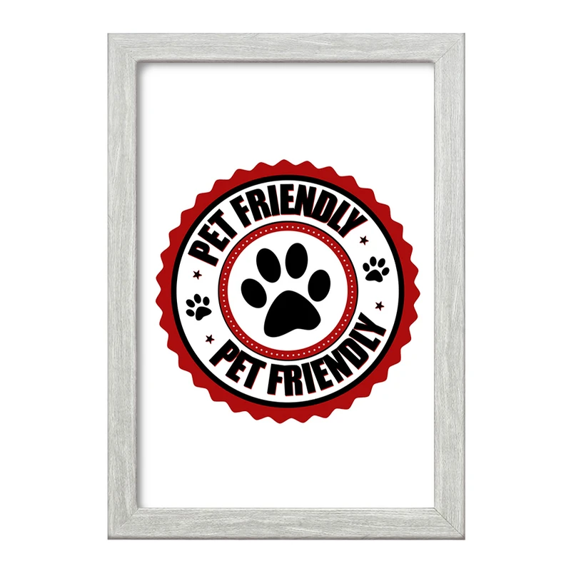 تابلو خندالو طرح حمایت از حیوانات کد 27365