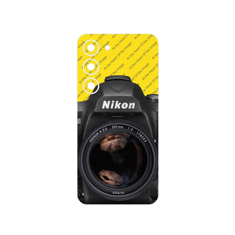 برچسب پوششی ماهوت مدل Nikon_Logo مناسب برای گوشی موبایل سامسونگ Galaxy S23