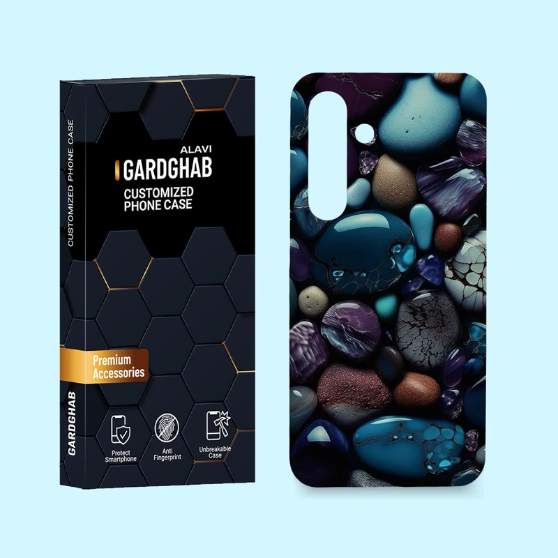 کاور گارد قاب مدل هنری مناسب برای گوشی موبایل سامسونگ Galaxy S24