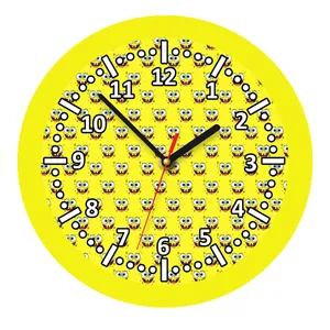 ساعت دیواری کودک مدل باب اسفنجي