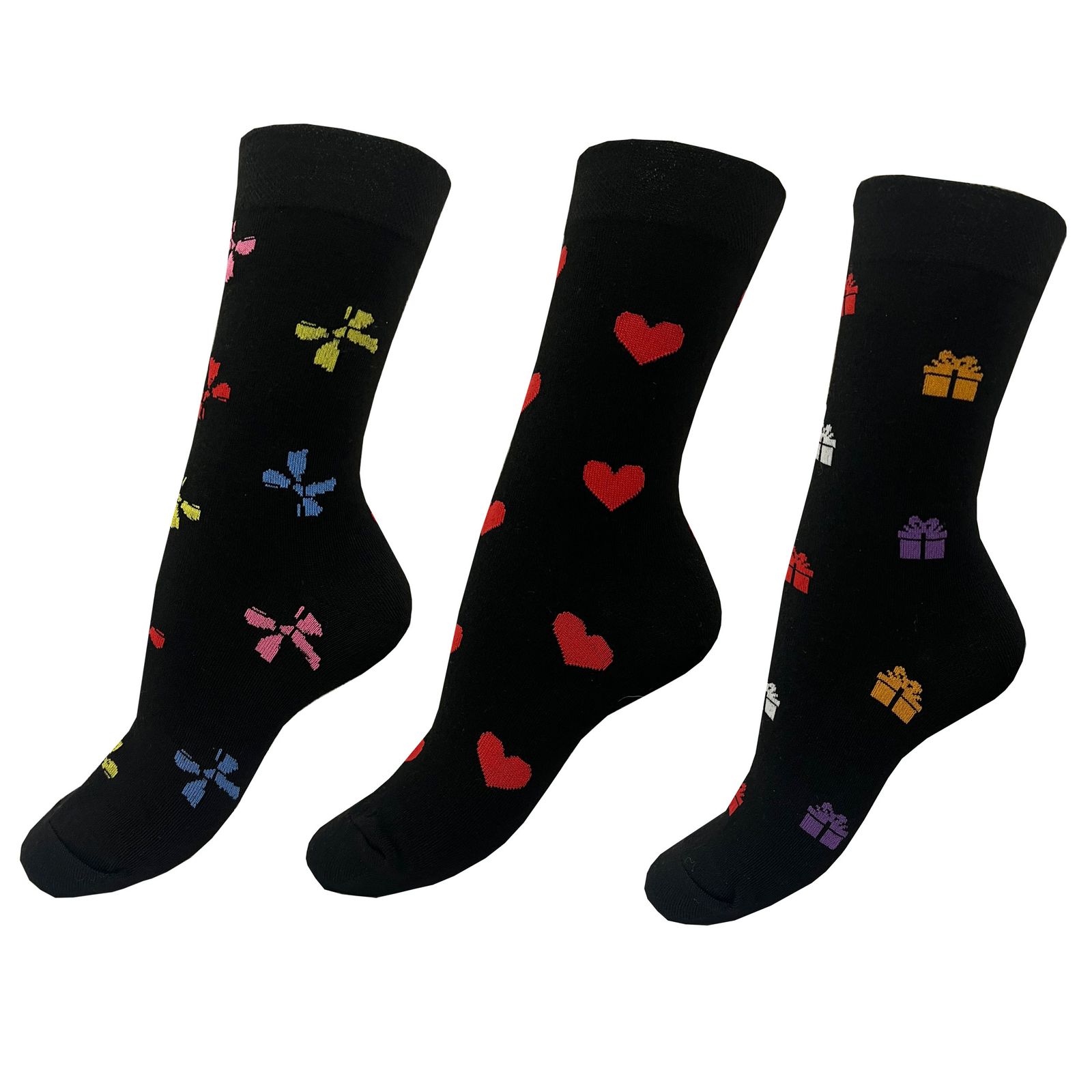 جوراب زنانه پالوته مدل PLT-FGPH مجموعه 3 عددی -  - 2