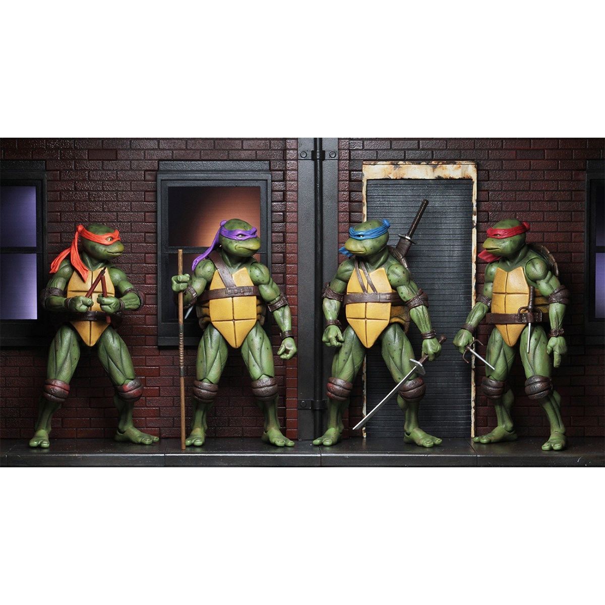 اکشن فیگور نکا مدل لاکپشت های نینجا طرح Turtle Ninja مجموعه 4 عددی -  - 14