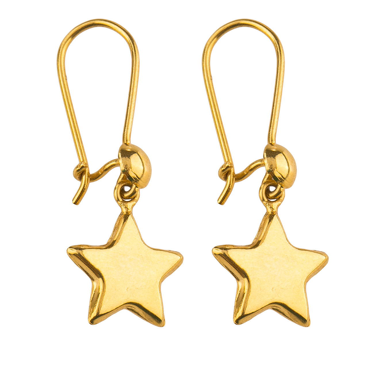 گوشواره طلا 18 عیار زنانه عدنان مدل GV11