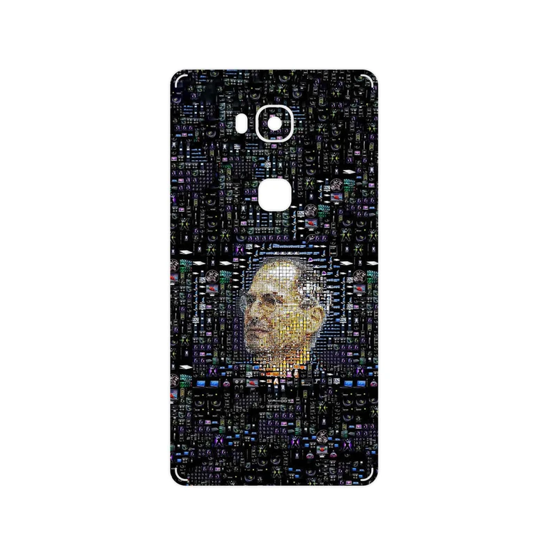 برچسب پوششی ماهوت مدل Collage of Steve Jobs 2 مناسب برای گوشی موبایل آنر 5X