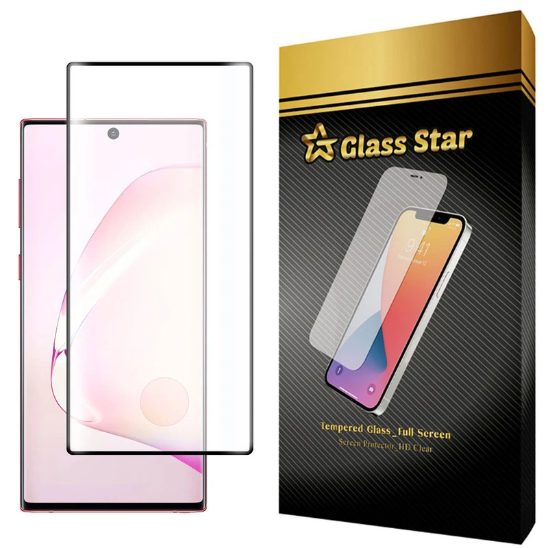 محافظ صفحه نمایش گلس استار مدل Full Edge مناسب برای گوشی موبایل سامسونگ Galaxy Note10 Plus