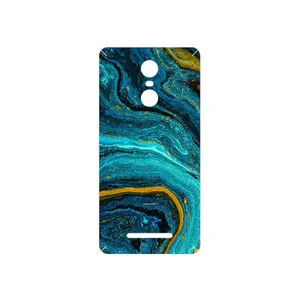 MAHOOT Turquoise marblewith golden streaks Cover Sticker for Xiaomi Redmi Note 3