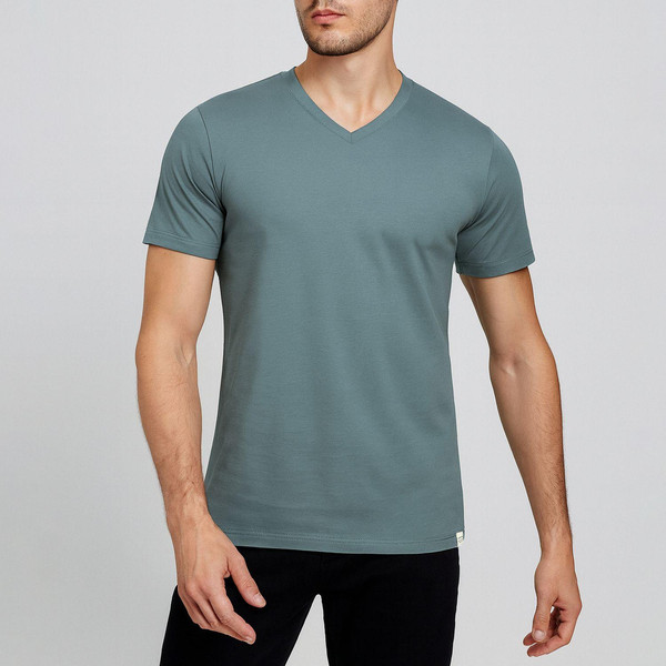 تی شرت آستین کوتاه مردانه باینت مدل 2261798 رنگ سبز روشن