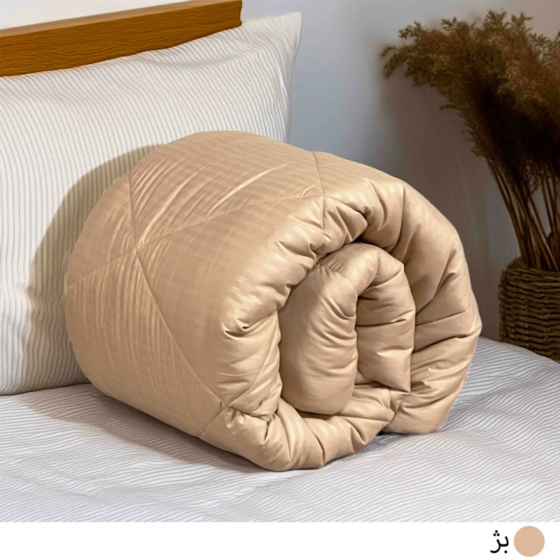 عکس شماره 20 : لحاف مانیکاهوم مدل هتلی parallel plusیک نفره سایز 230×150 سانتی-متر