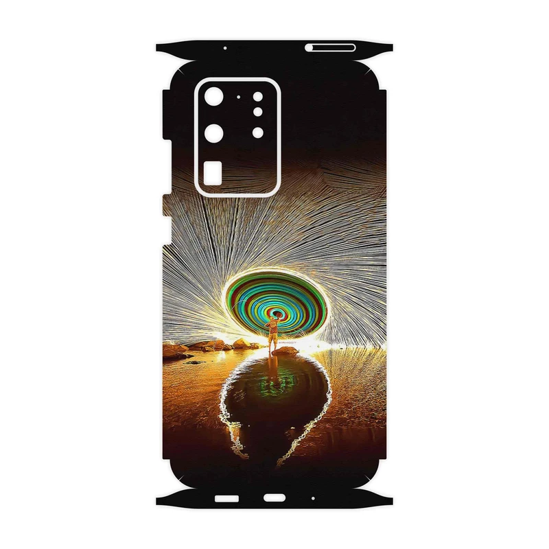 برچسب پوششی ماهوت مدل Night Light Fountain-FullSkin مناسب برای گوشی موبایل سامسونگ Galaxy S20 Ultra