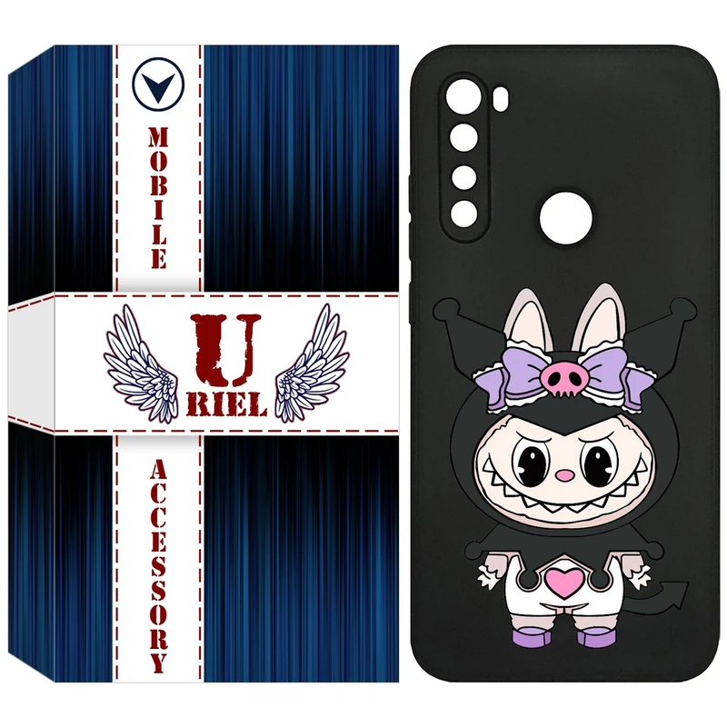 کاور یوریل مدل KSH کد 137 طرح عروسک لبوبو مناسب برای گوشی موبایل شیائومی Redmi Note 8