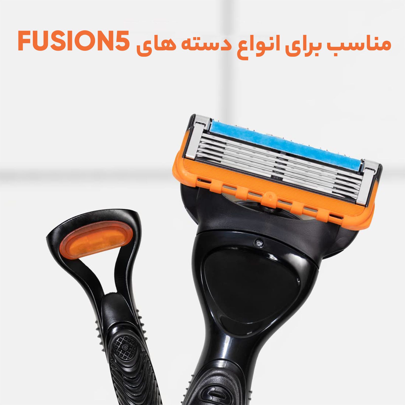 تیغ یدک ژیلت مدل Fusion 5 بسته 4 عددی -  - 5