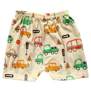 شورت نوزادی مدل ماشین