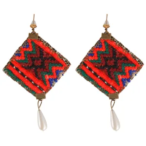 گوشواره سوزن دوزی کد 327016