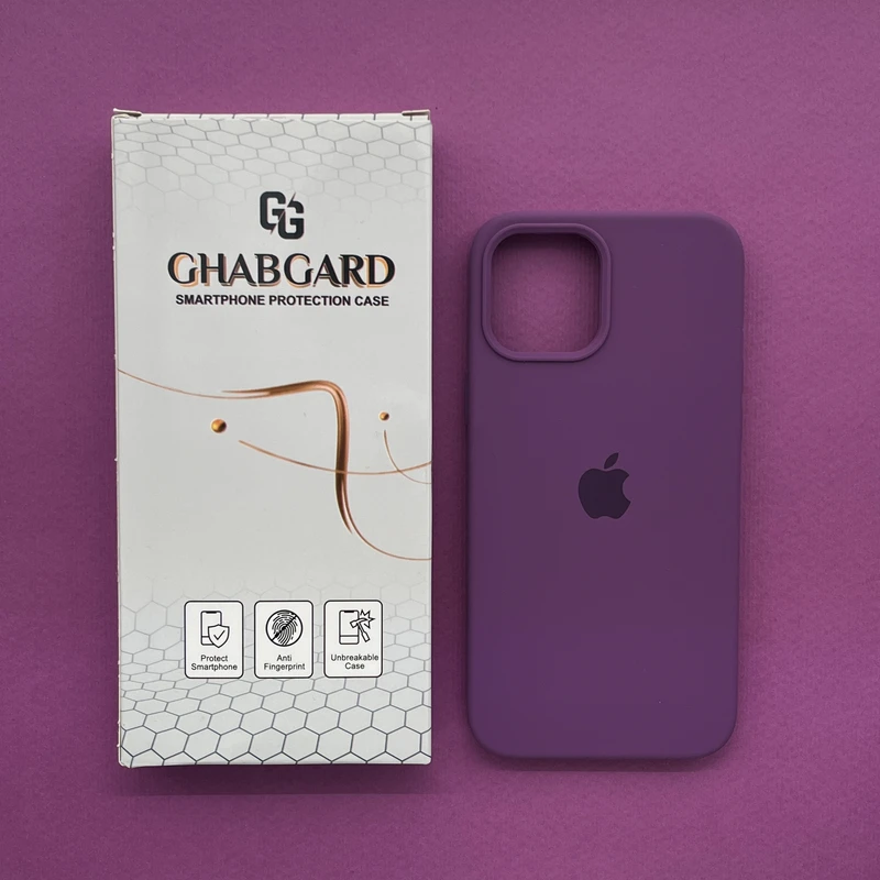 کاور قاب گارد مدل سیلیکونی ساده مناسب برای گوشی موبایل اپل iPhone 12 Pro Max