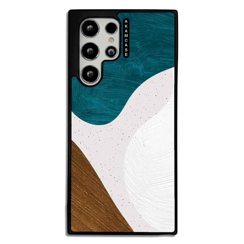 کاور آکام مدل AMC-WSGS22U-WATER COLOR-19 مناسب برای گوشی موبایل سامسونگ Galaxy S22 Ultra