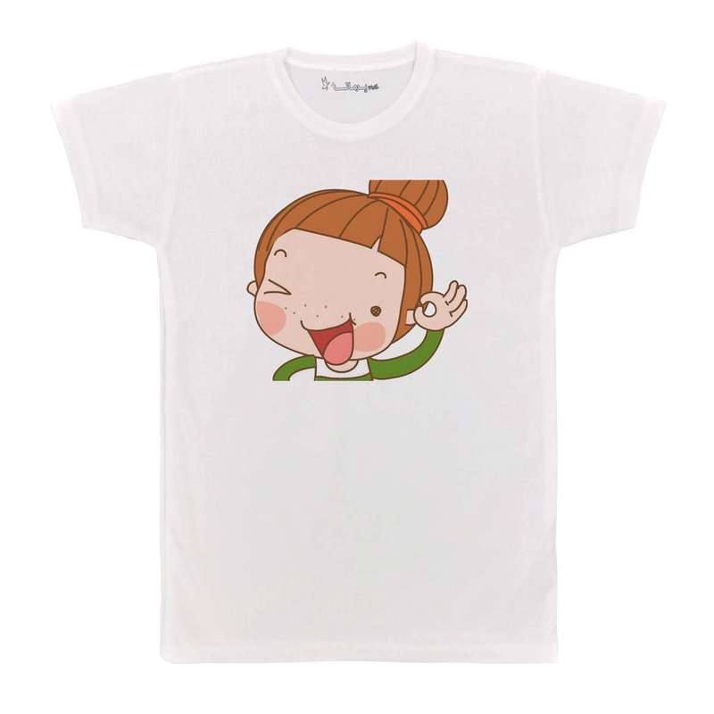 تی شرت بچگانه پرمانه مدل cute کد pmt.2203