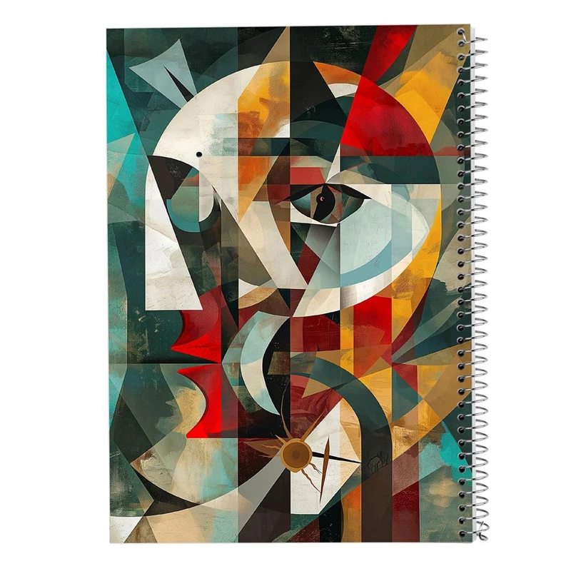 دفتر لیست خرید 50 برگ مدوپد مدل اشکال فانتزی کد DF16270