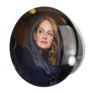 آینه جیبی خندالو طرح مهناز افشار مدل تاشو کد 6277 