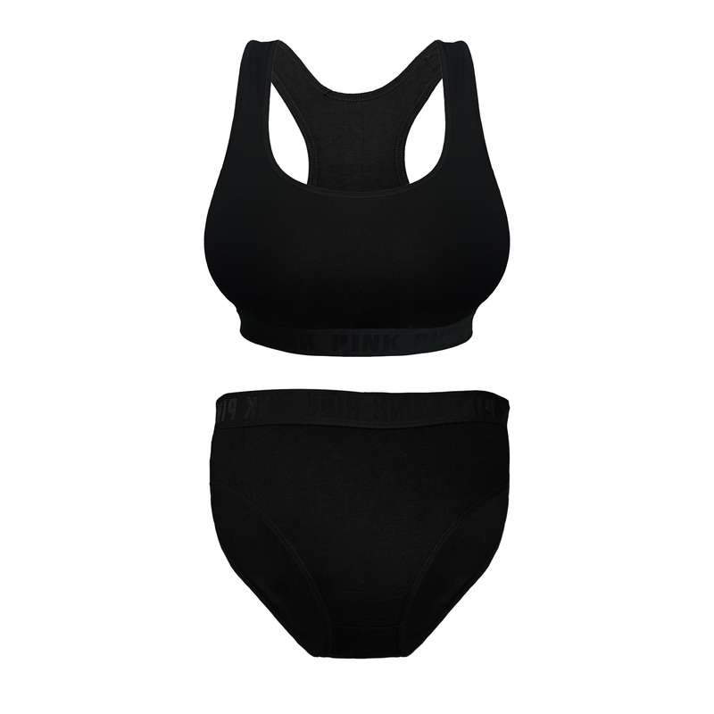 ست شورت و نیم تنه زنانه مدل PK BLK 3-12-1