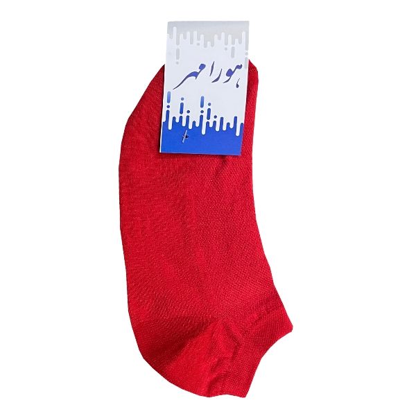 جوراب مردانه هورا مهر مدل تنفسی HS-SVO2 مجموعه ۶ عددی -  - 4