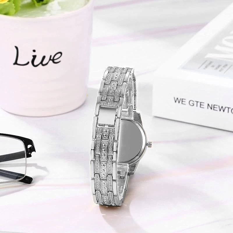 ساعت مچی عقربه ای زنانه مدل فول نگین Nn