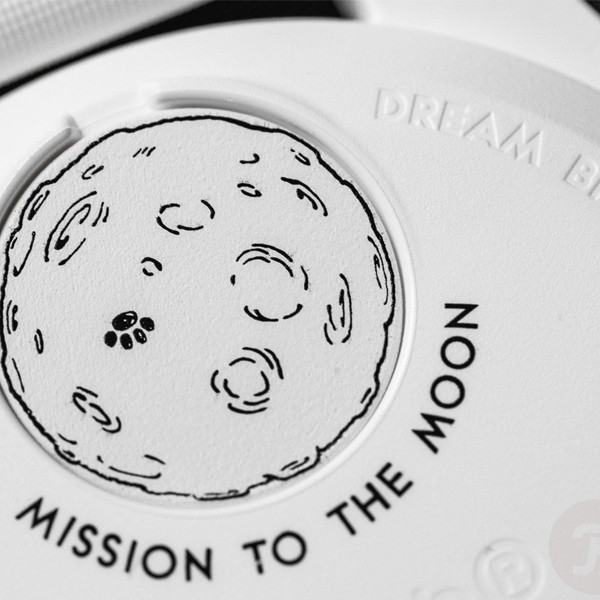 ساعت مچی عقربه‌ای مکانیکی مدل Omega x Swatch Mission To Moonphase Snoopy