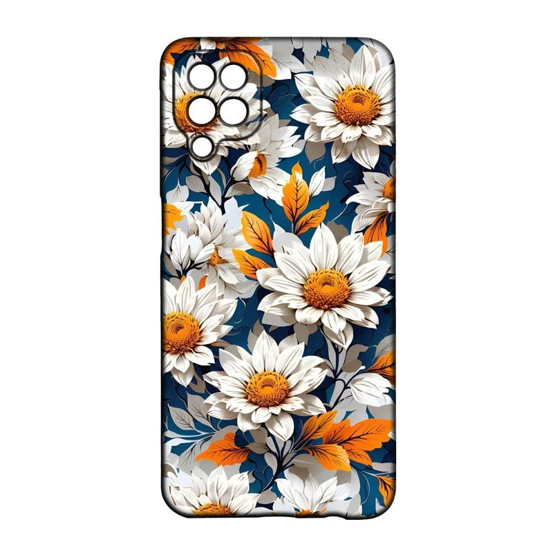 کاور طرح گل کد 329 مناسب برای گوشی موبایل سامسونگ Galaxy A22 4g