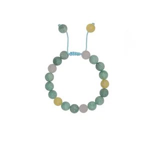 دستبند ژابیز مدل آمازونیت 