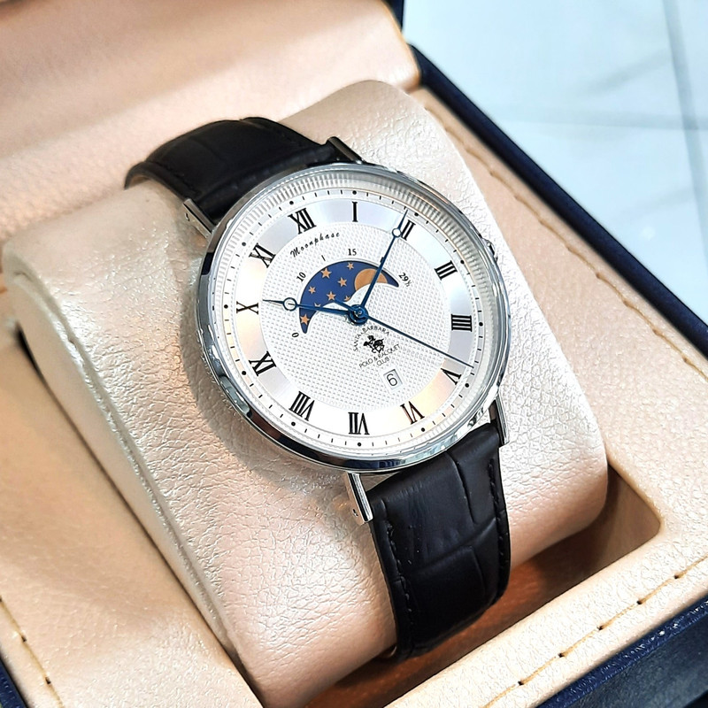 ساعت مچی عقربهای مردانه کوارتز سانتا باربارا پولو راکت کلاب مدل SB.4.10014-1