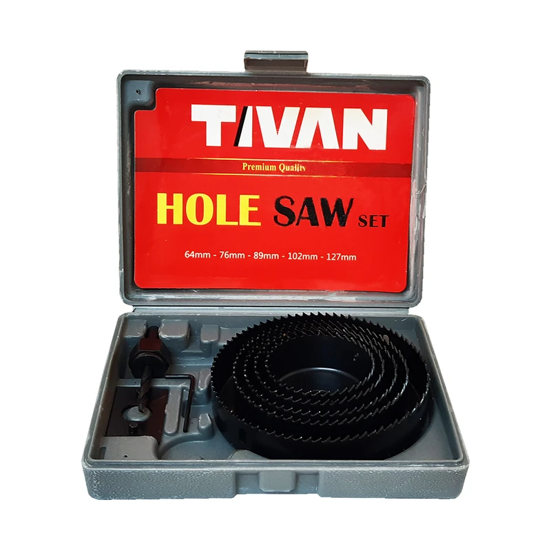  مته گردبر تیوان مدل AT - 08 مجموعه 8 عددی