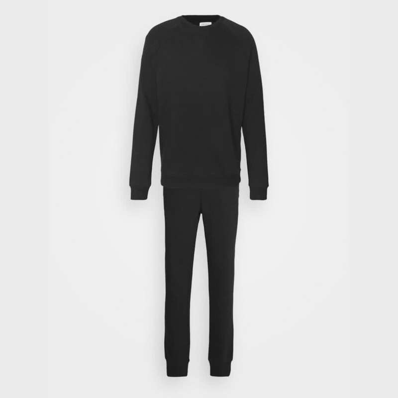 ست سویشرت و شلوار مردانه پير1 مدل BLK DETAIL