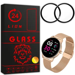محافظ صفحه نمایش لاین مدل RT007 مناسب برای ساعت هوشمند شیائومی Smart Watch Kieslect Lady L11 بسته دو عددی
