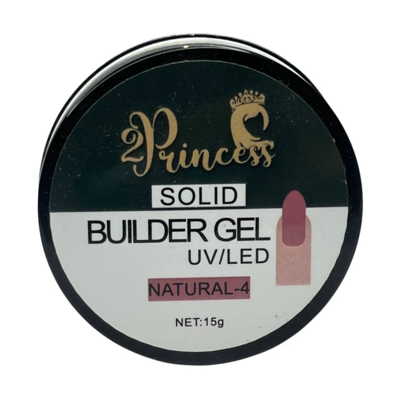 سولید ژل کاشت ناخن پرنسس مدل NATURAL حجم 15 میلی لیتر