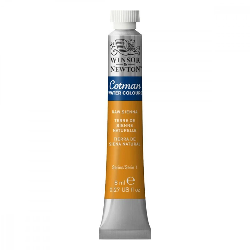 آبرنگ وینزور اند نیوتن مدل Raw Sienna کد 552 حجم 8 میلی لیتر