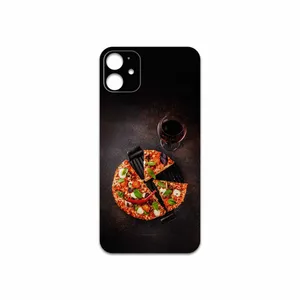 MAHOOT Pizza Cover Sticker for Apple iPhone 11