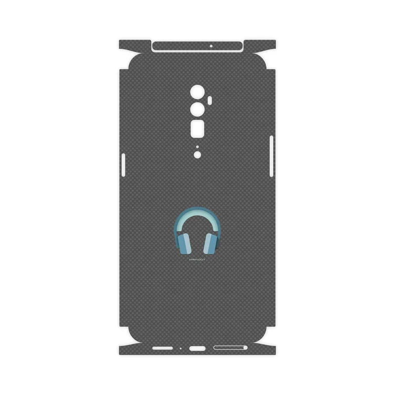 برچسب پوششی ماهوت مدل Minimal Headphone Icon-FullSkin مناسب برای گوشی موبایل اپو RENO 10X