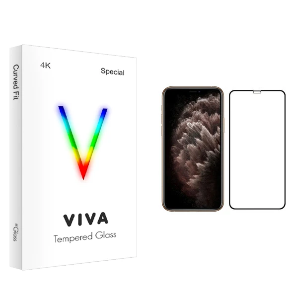 محافظ صفحه نمایش ویوا مدل 4K مناسب برای گوشی موبایل اپل iPhone 11 Pro Max