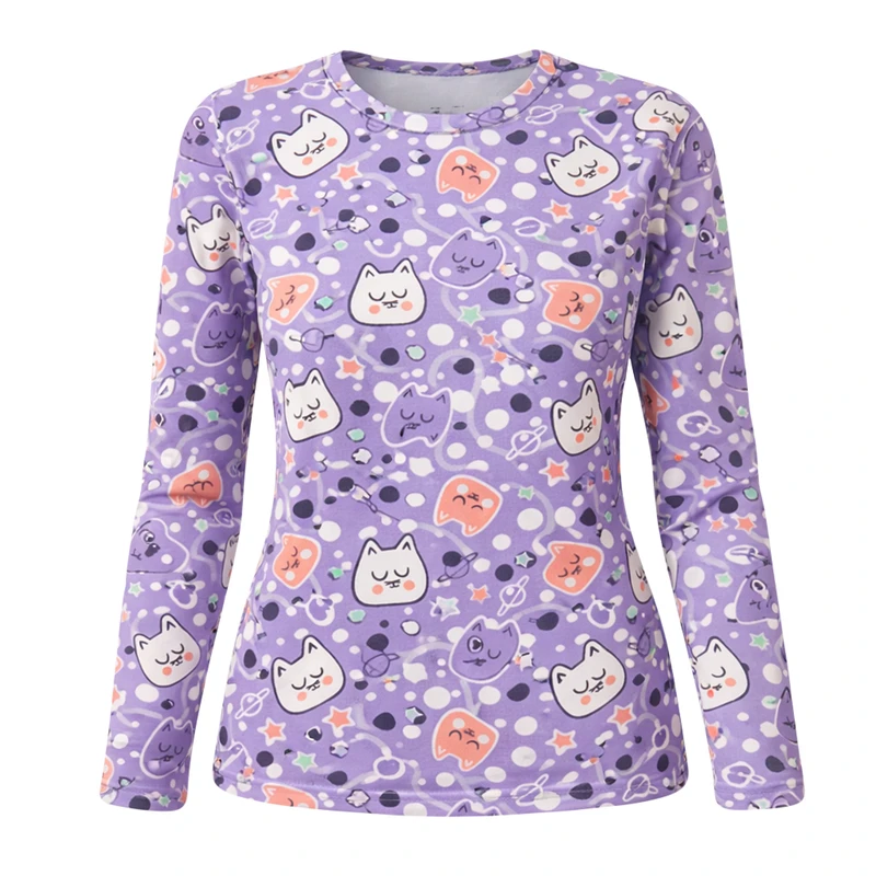 تی‌شرت آستین بلند زنانه مدل آینوش کد 06