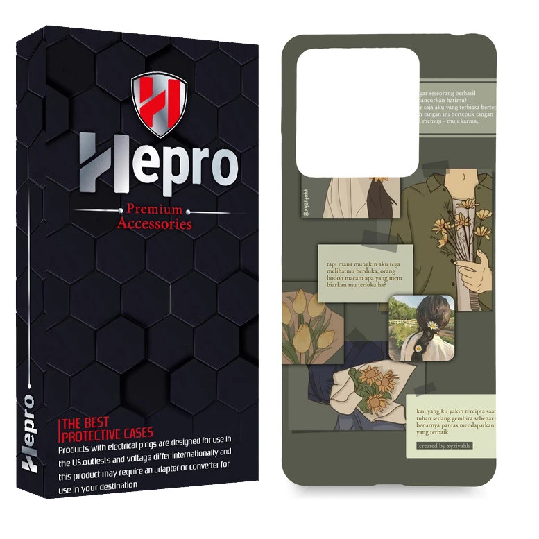 کاور هپرو مدل MC مناسب برای گوشی موبایل شیائومی Redmi Note 13 Pro 4G