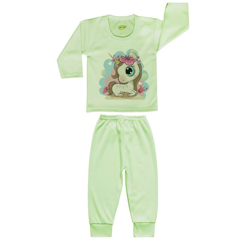 ست تی شرت و شلوار نوزادی کارانس مدل SBSG-3177