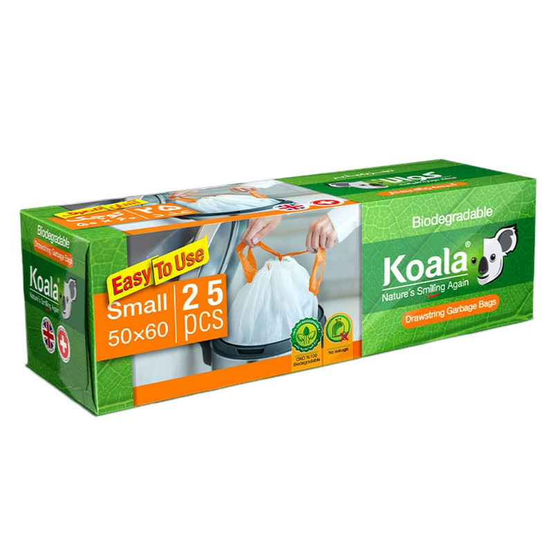 کیسه زباله کوالا مدل بندار بسته 25 عددی