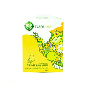 دمنوش سیب و گل بابونه نافه - 45 گرم بسته 15 عددی